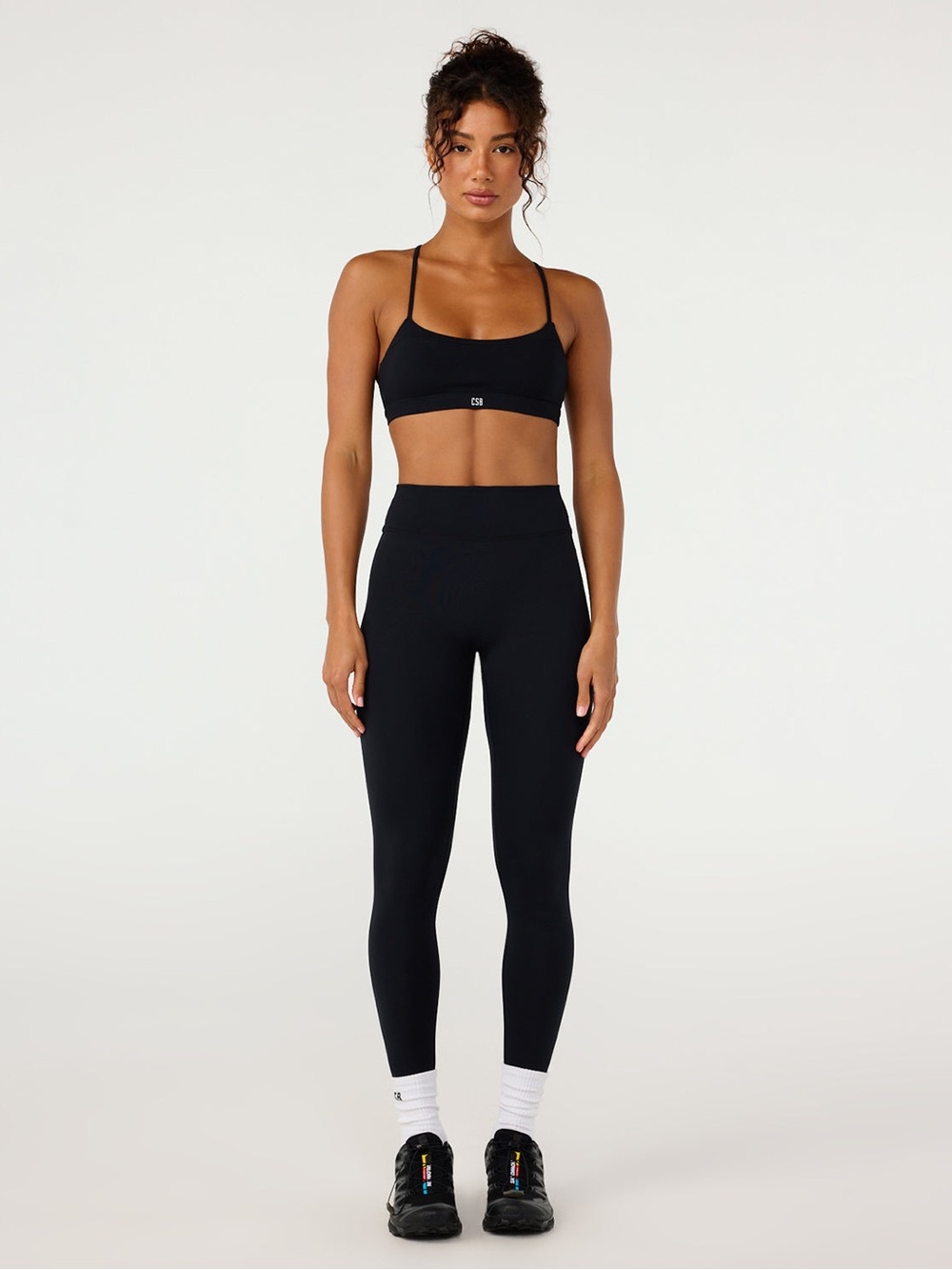 CSB Form Invisible Scrunch Leggings Black Size XS